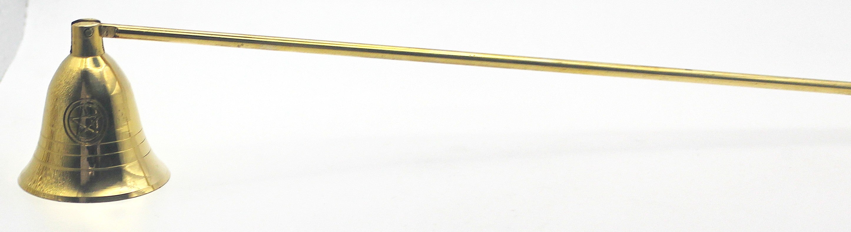 Brass Candle Snuffer – Ritual Flame Tool for Intentional Candle Work | | Wiccan Center