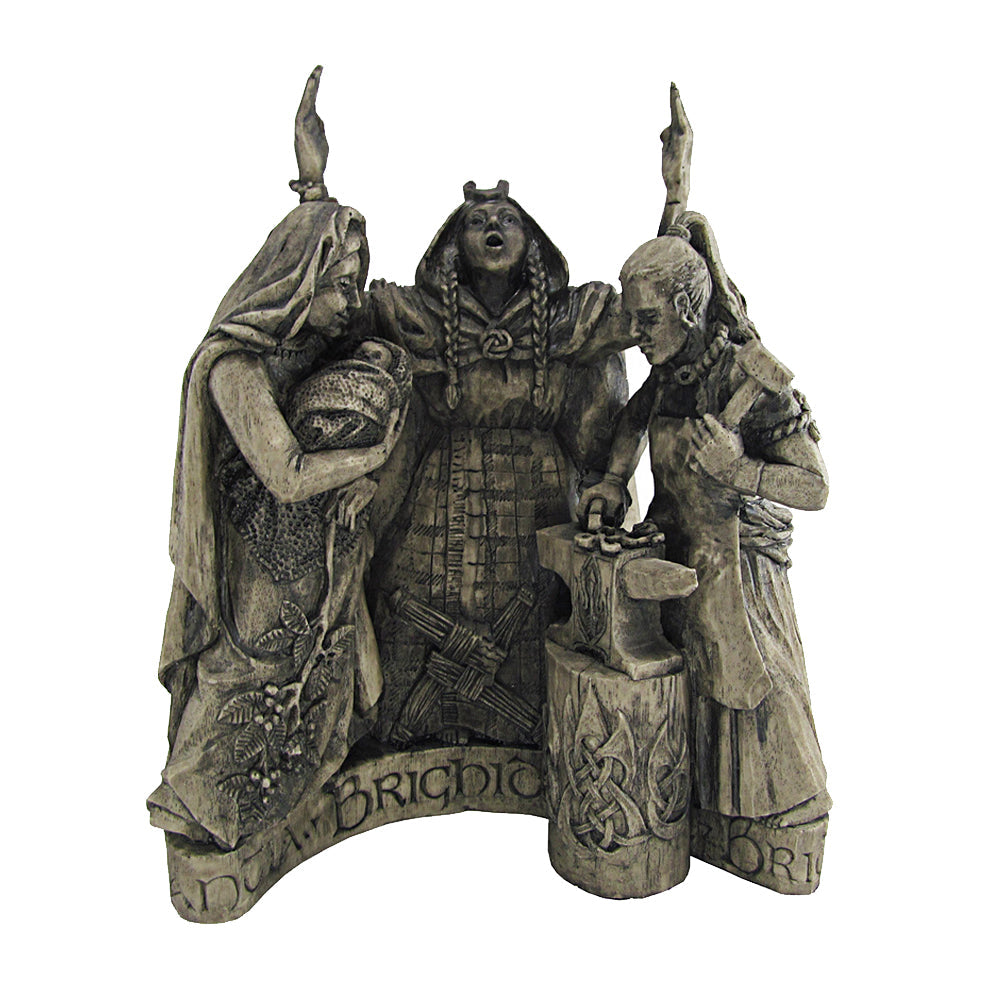 Brigid Statue - Stone Finish | Figurine | Wiccan Center
