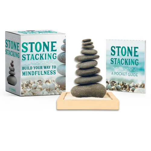 Stone Stacking: Build Your Way to Mindfulness - Paperback | Books | Wiccan Center