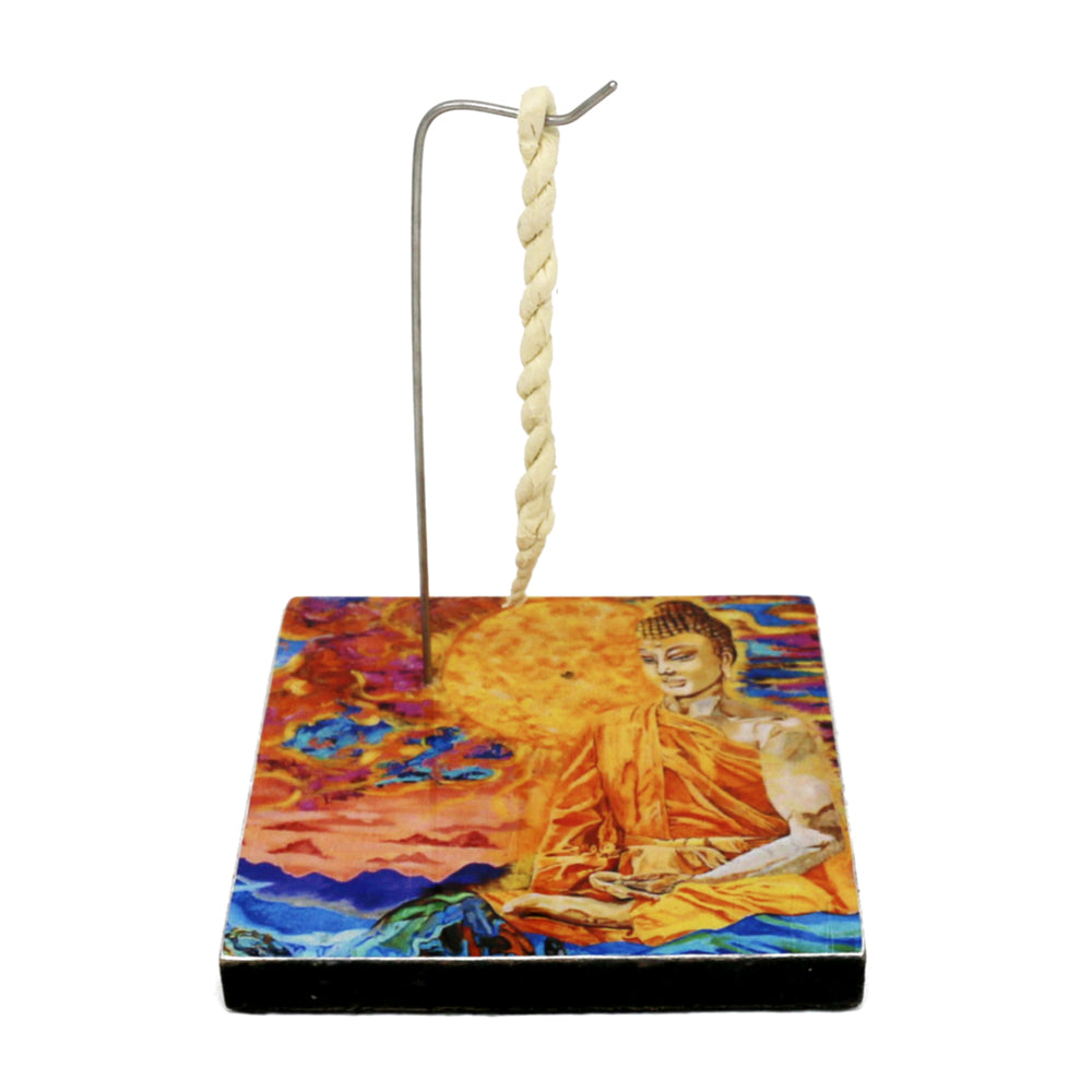 Buddha Square Rope Incense Holder | Incense Burner | Wiccan Center