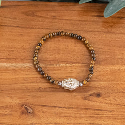 4mm Buddha Crystal Bracelet | | Wiccan Center