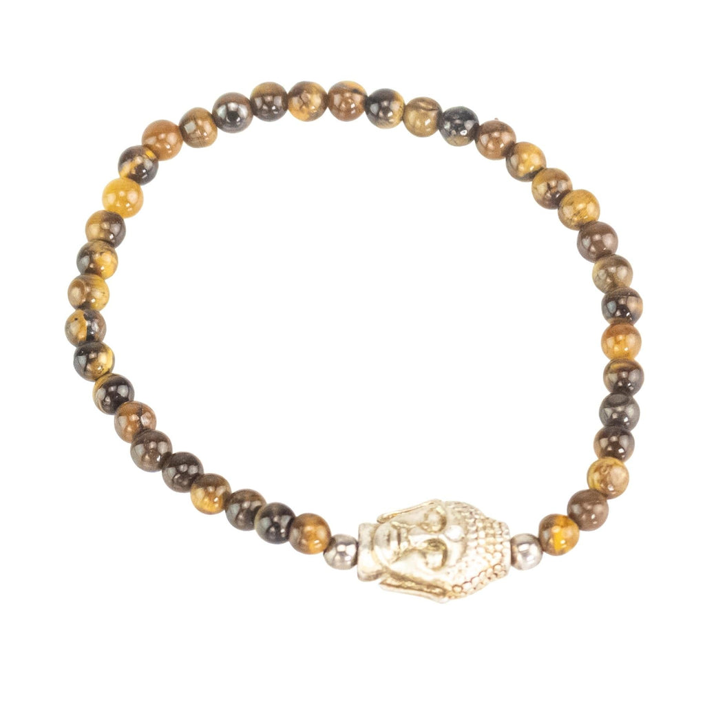4mm Buddha Crystal Bracelet | | Wiccan Center