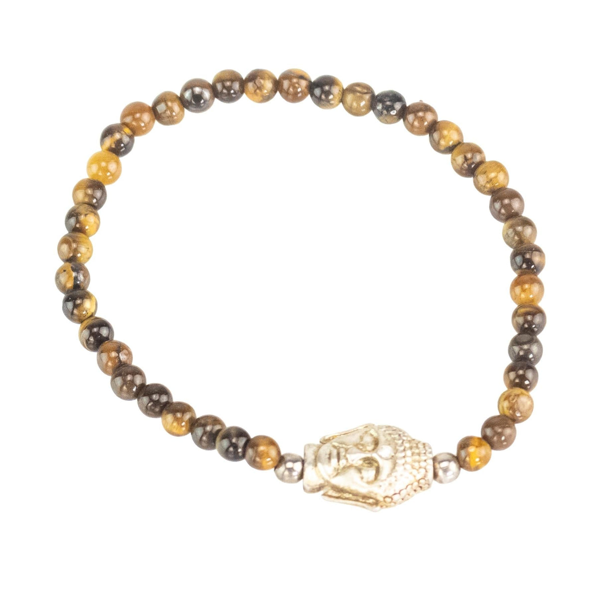 4mm Buddha Crystal Bracelet