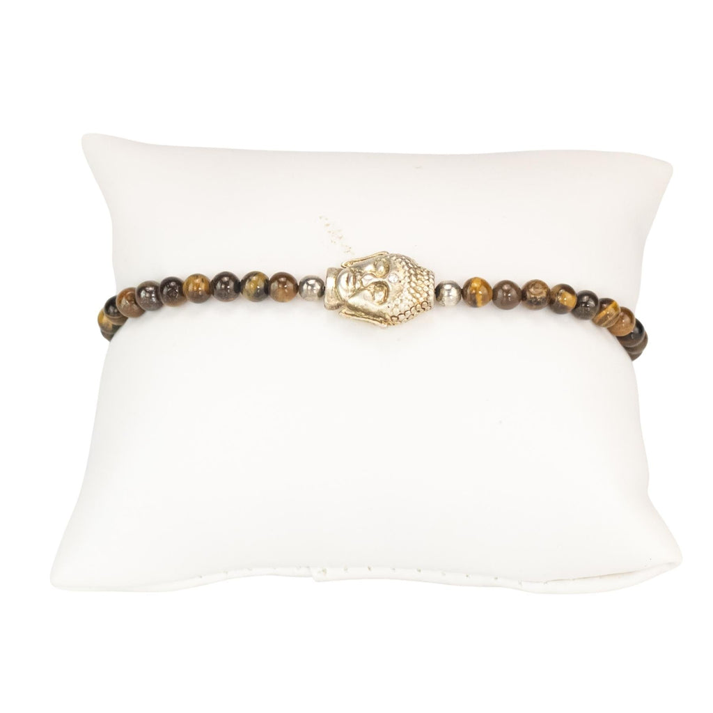 4mm Buddha Crystal Bracelet | | Wiccan Center