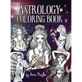 Astrology Coloring Book: Dive deep into this zodiac signs adult coloring book. Includes two illustrations for each sign and its personality and charac - Hardcover | Books | Wiccan Center