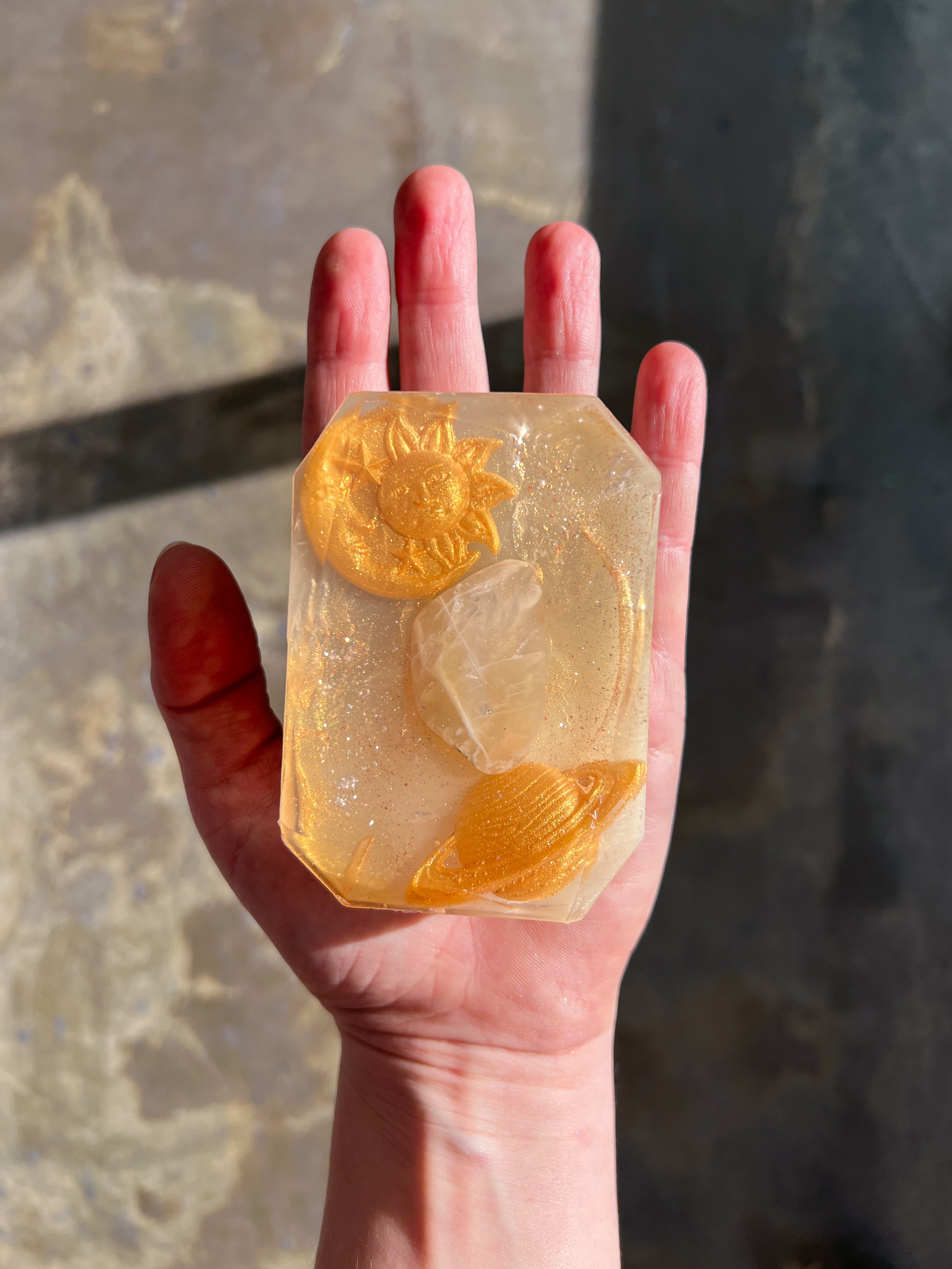 SATURN'S STONE | BAR SOAP | Wiccan Center
