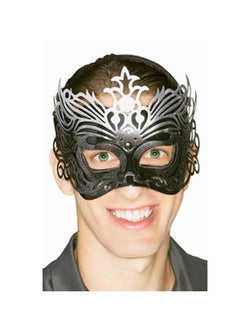 Black Filigree Venetian Eyemask | Masks | Wiccan Center