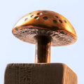 Copper Mushroom with Wood Stand | Paperweights | Wiccan Center