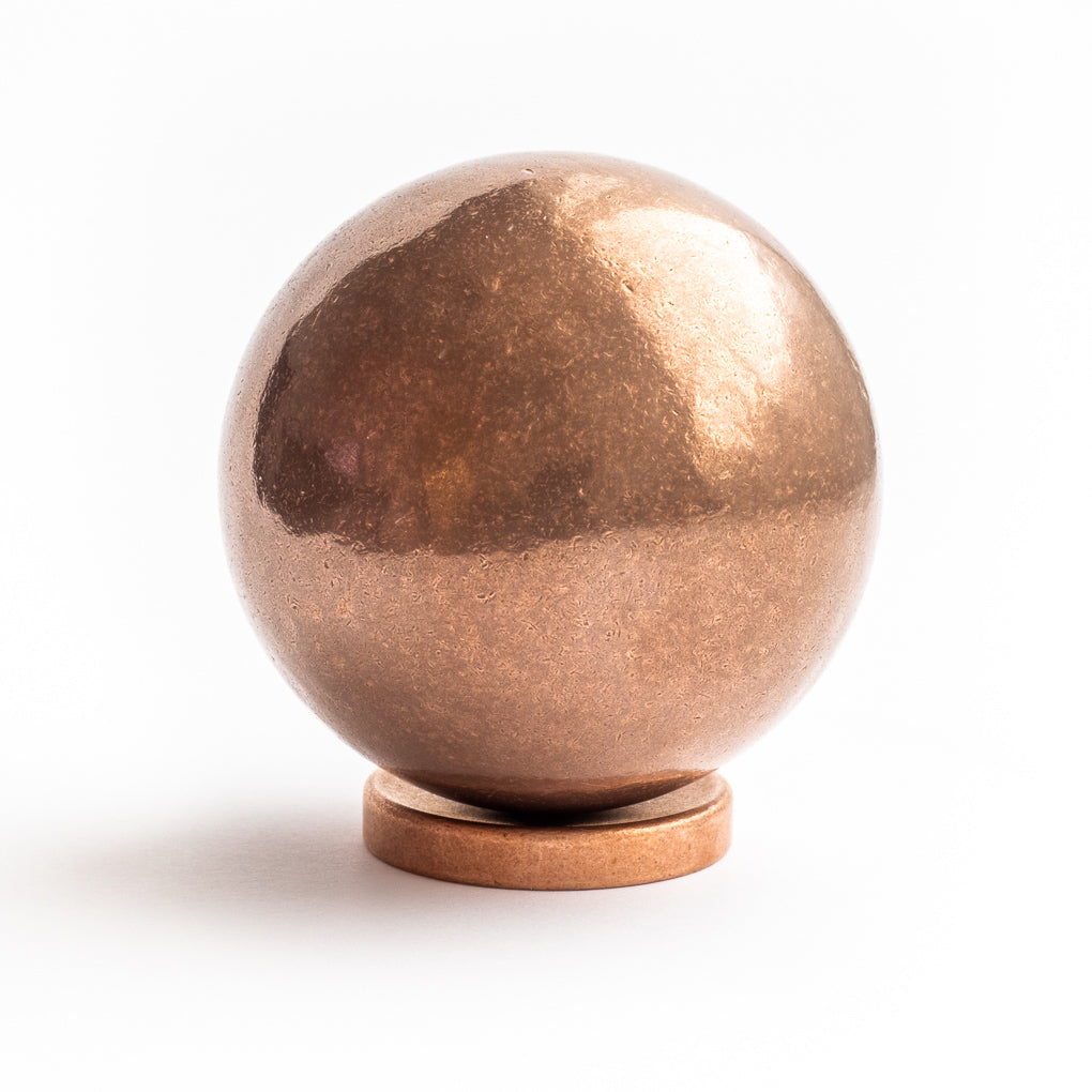 Copper Orb - 2.25 in Sphere - 1.75 lb | Paperweights | Wiccan Center