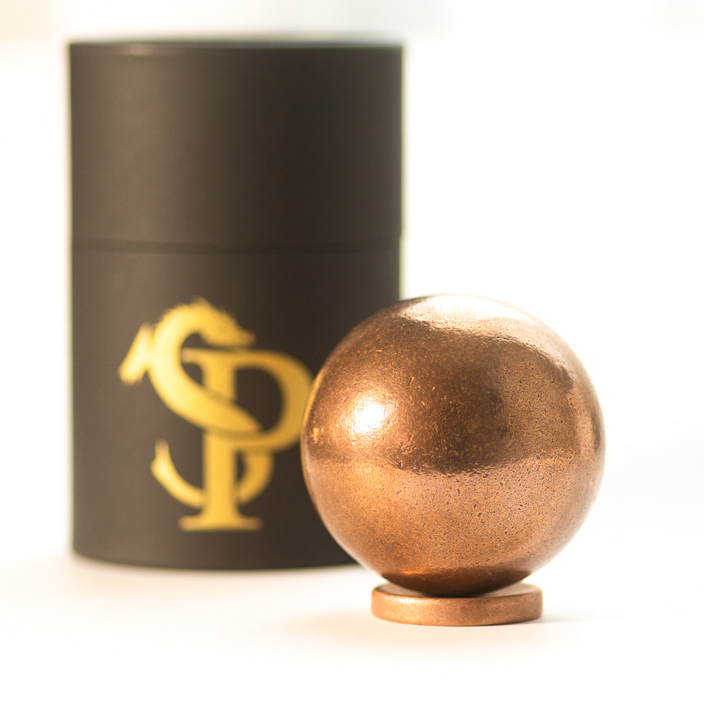 Copper Orb - 2.25 in Sphere - 1.75 lb | Paperweights | Wiccan Center