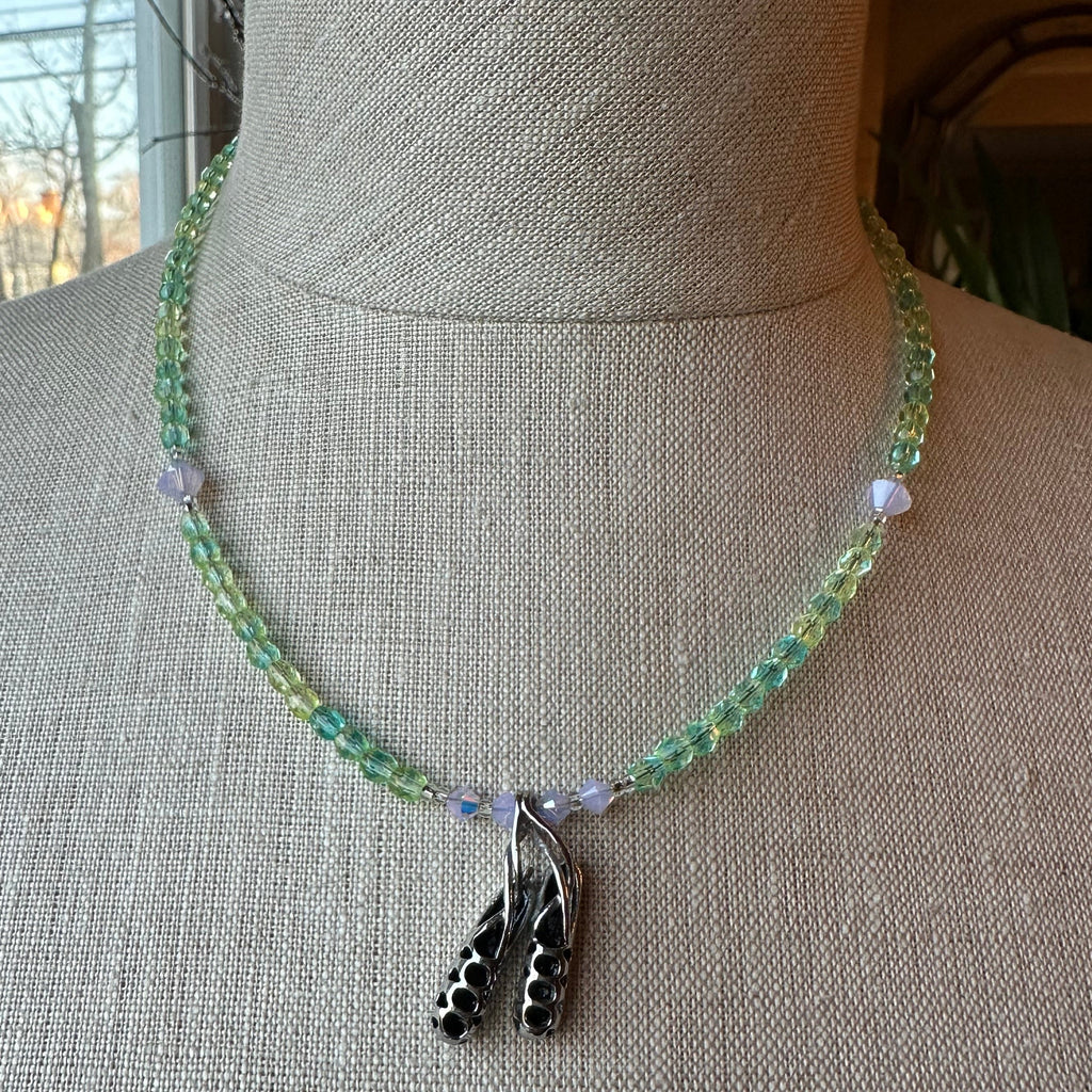 Sweet Irish Dance Shoe Necklace | Pendant | Wiccan Center