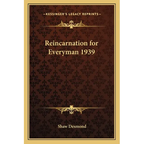 Reincarnation for Everyman 1939 - Paperback | Books | Wiccan Center