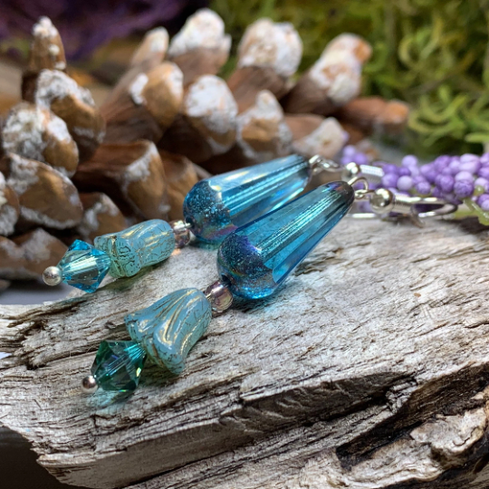 Celtic Bluebells Earrings | Dangle Earrings | Wiccan Center