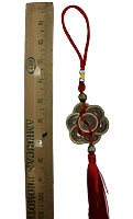 8 Chinese coins diamond 11" Model CD0049 (Bronze) | MICELANIAS | Wiccan Center