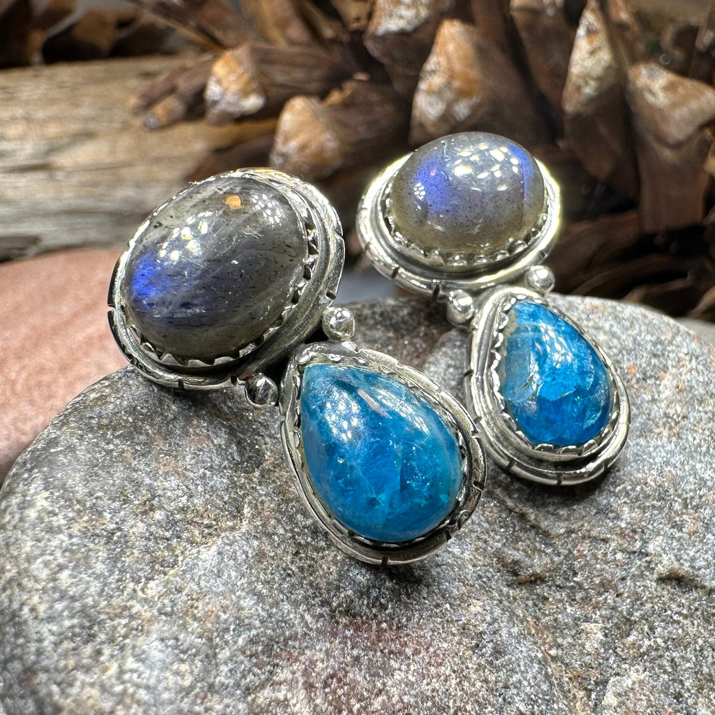 Desert Nights Post Earrings in Sterling Silver | Post Earrings | Wiccan Center