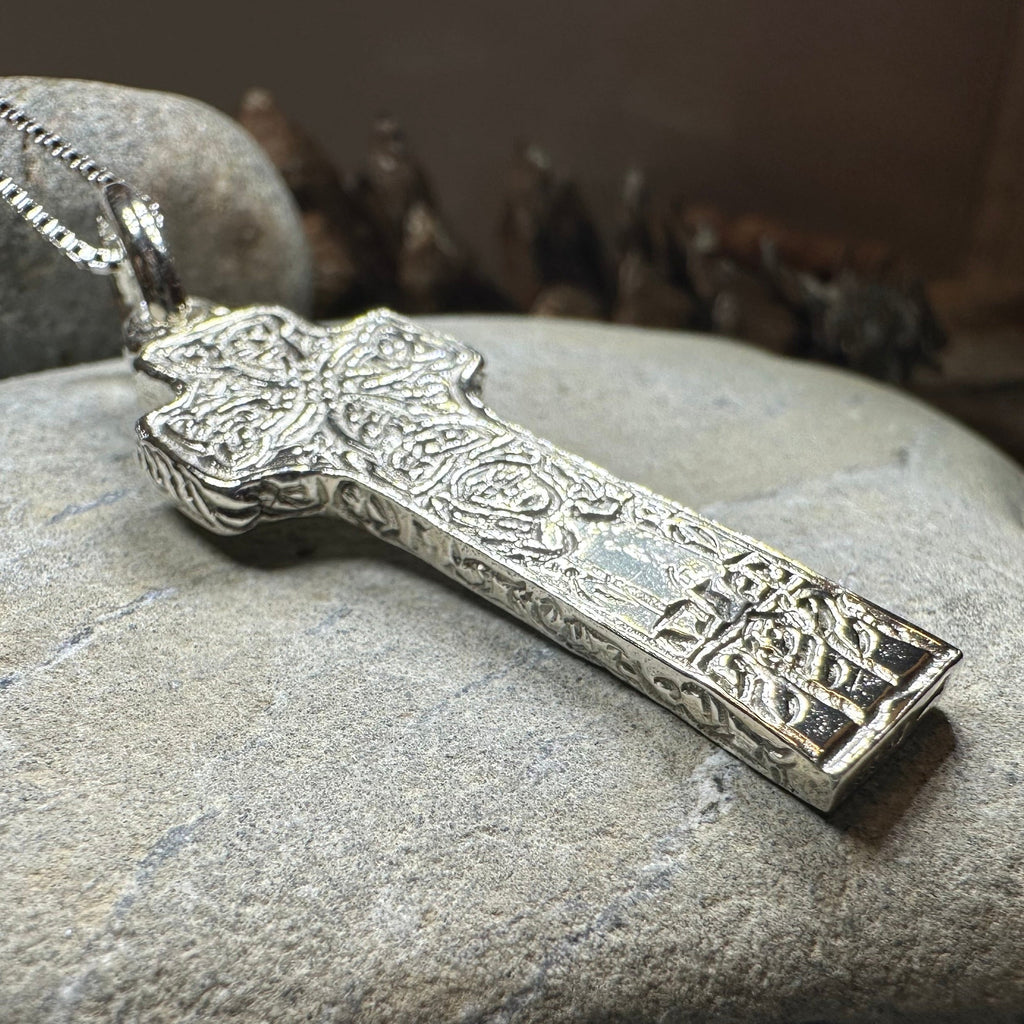 Artisan Irish Saint Patrick Cross Necklace - Made in Ireland | Pendant | Wiccan Center