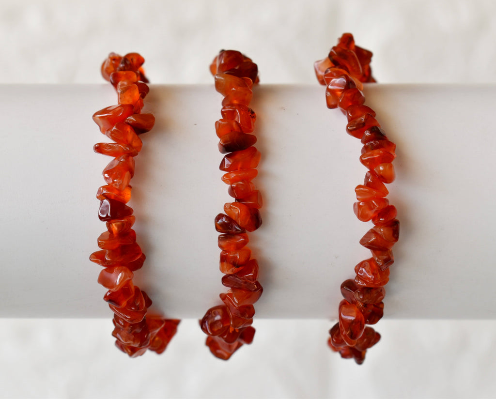 Carnelian Chip Bracelet (Abundance and Relationships)