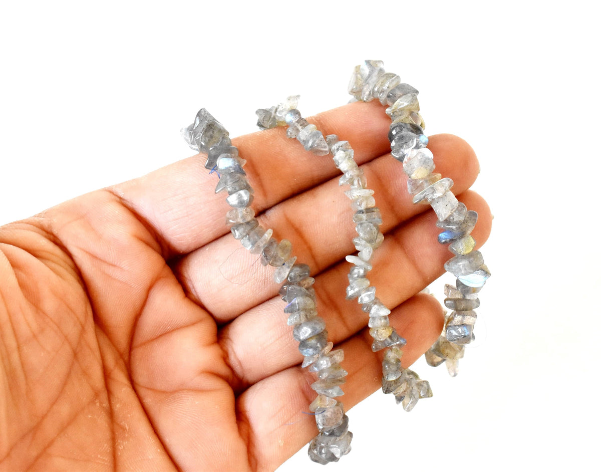Labradorite Chip Bracelet (Expanded Awareness and Transformation ) | Bracelets | Wiccan Center