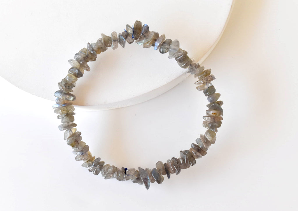 Labradorite Chip Bracelet (Expanded Awareness and Transformation ) | Bracelets | Wiccan Center