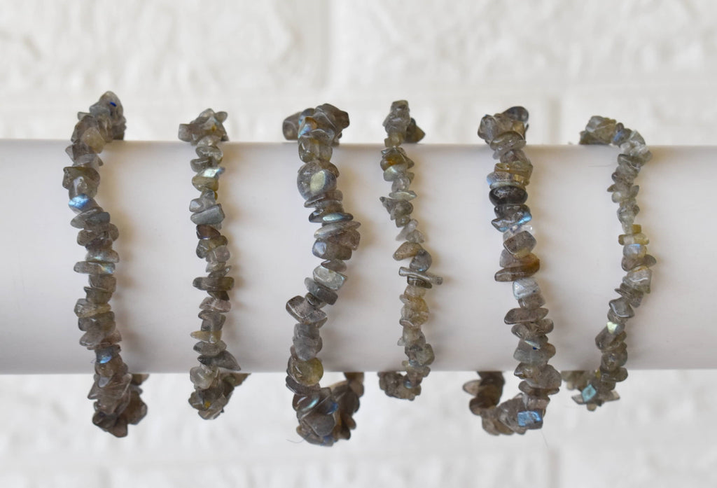 Labradorite Chip Bracelet (Expanded Awareness and Transformation ) | Bracelets | Wiccan Center