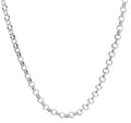 20" Sterling Silver Rolo Link Chain | Chains | Wiccan Center