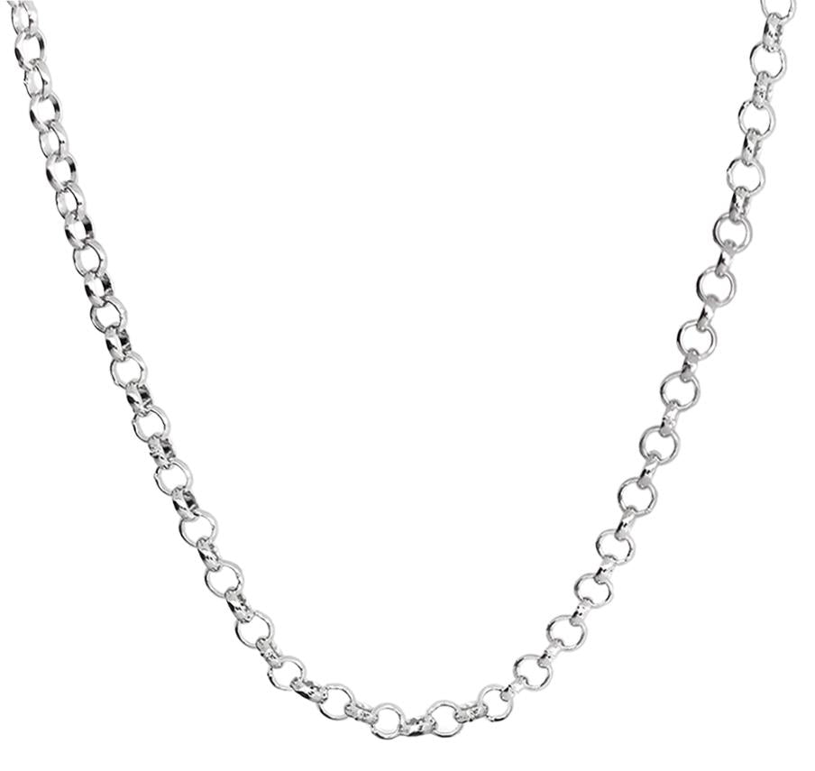 20" Sterling Silver Rolo Link Chain | Chains | Wiccan Center