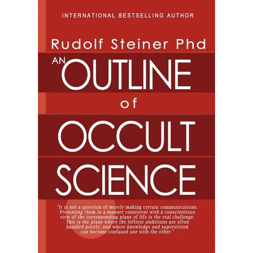 An Outline of Occult Science - Paperback | Books | Wiccan Center