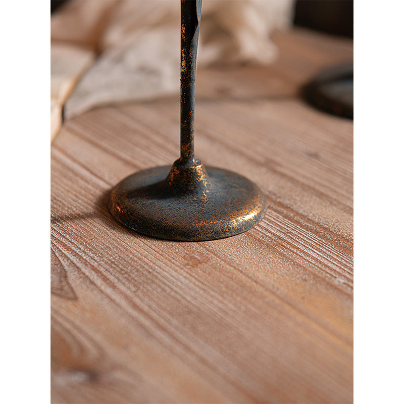 Rustic Iron Taper Candle Holder | | Wiccan Center