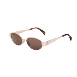 CELINE Metal Triomphe Mini Sunglasses | SUNGLASSES | Wiccan Center