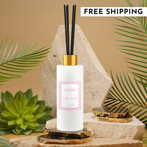 5oz Pink Sugar Reed Diffuser | COCO Diffuser | Wiccan Center