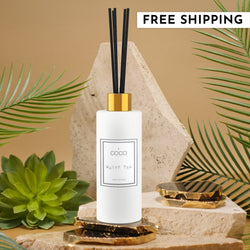 5oz White Tea Reed Diffuser | COCO Diffuser | Wiccan Center