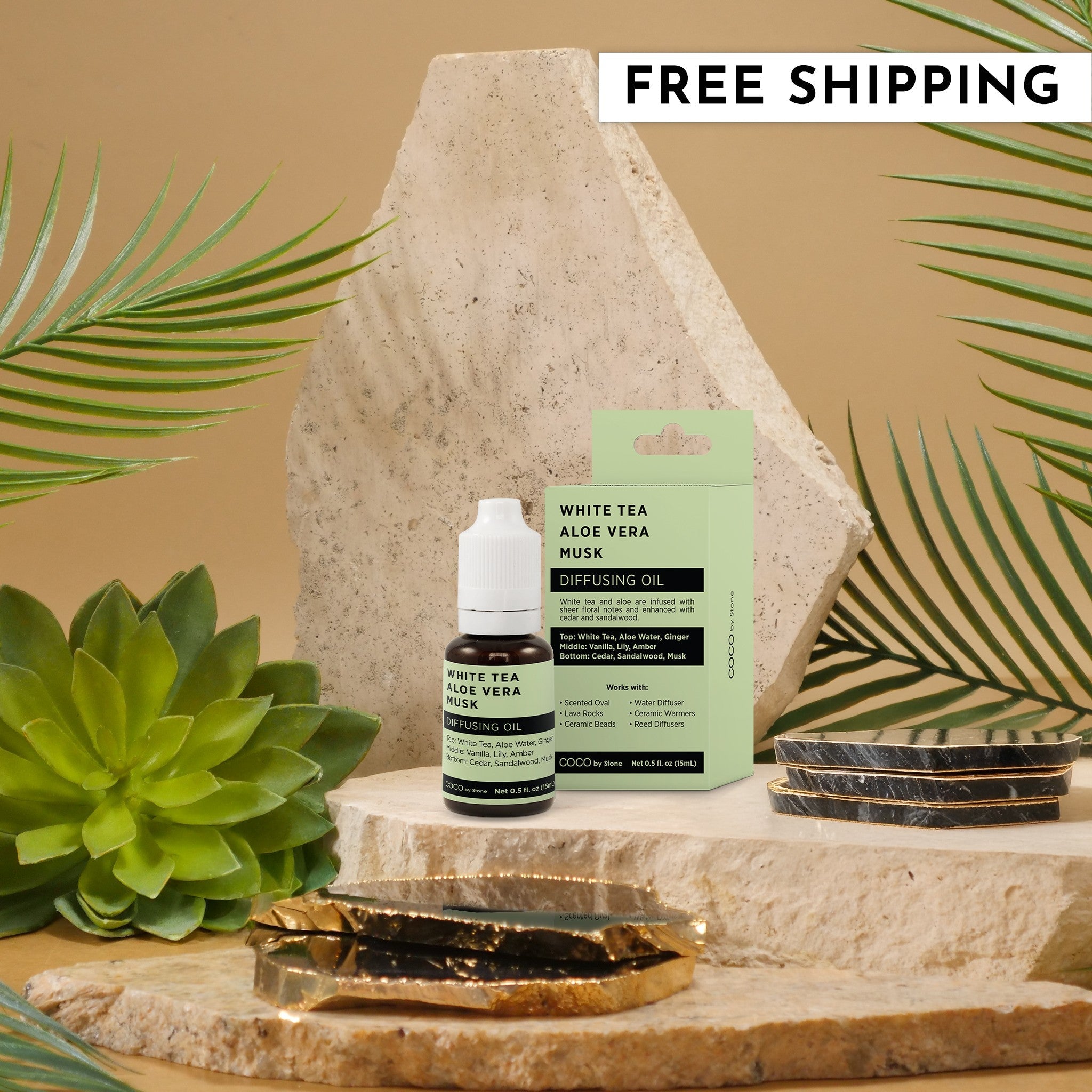 Diffusing Oil (Jasmine | Green Melon | Lily)