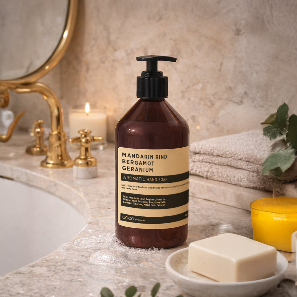 Mandarin Rind | Bergamot | Geranium Hand Soap | COCO Hand Soap | Wiccan Center