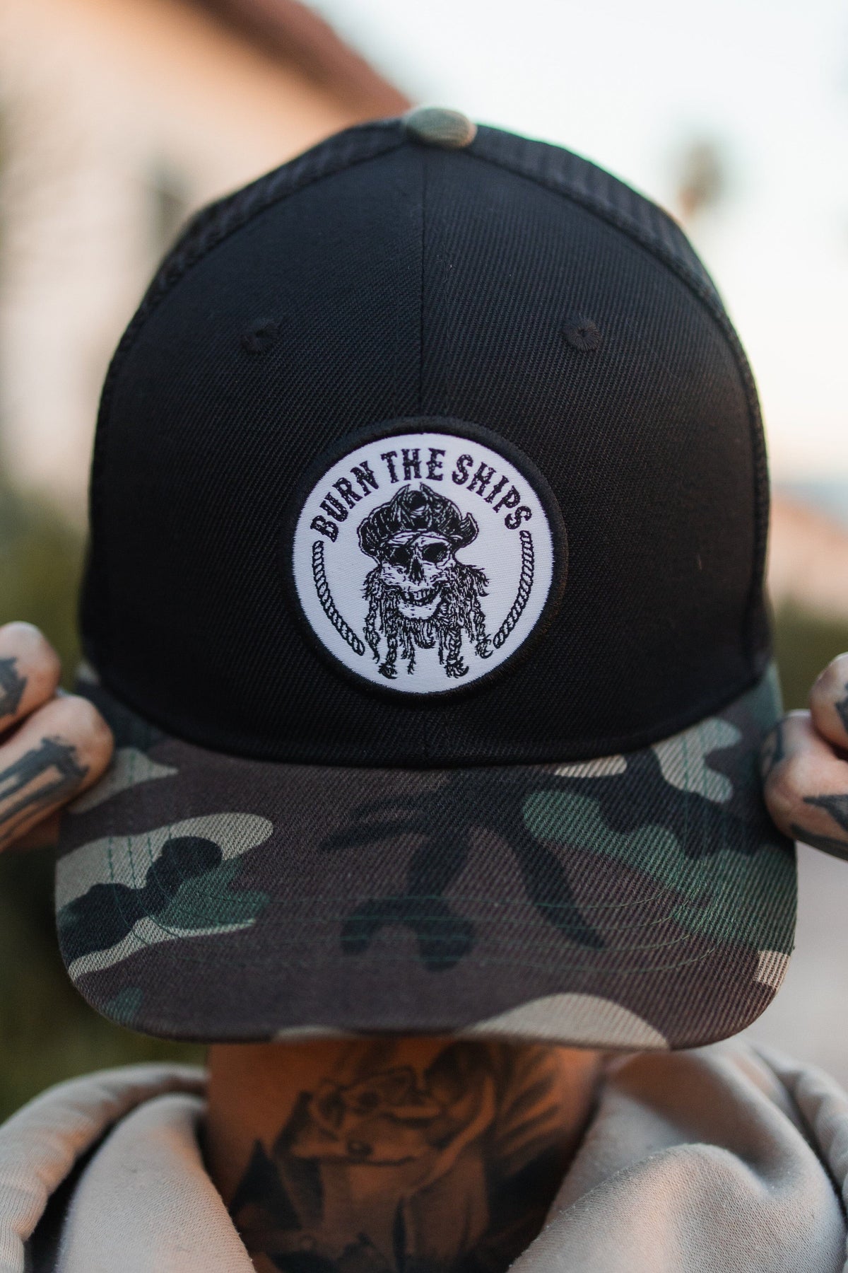 Burn The Ships "Trucker" Snapback | hat | Wiccan Center