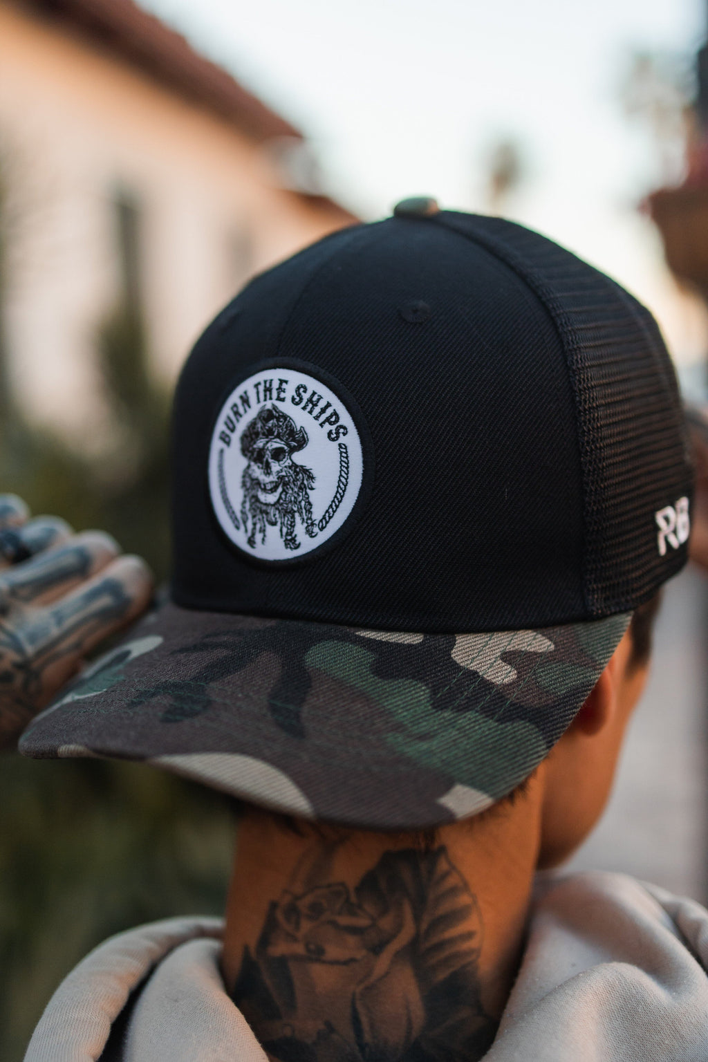 Burn The Ships "Trucker" Snapback | hat | Wiccan Center
