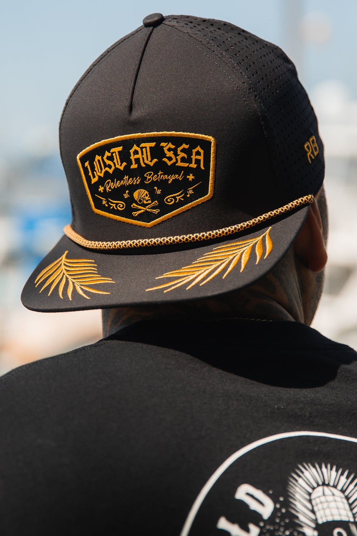 Lost At Sea BLACKOUT Snapback | hat | Wiccan Center