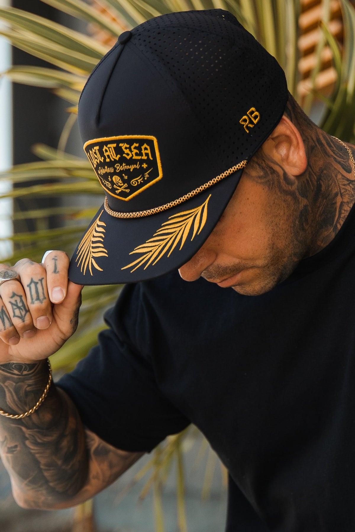Lost At Sea BLACKOUT Snapback | hat | Wiccan Center