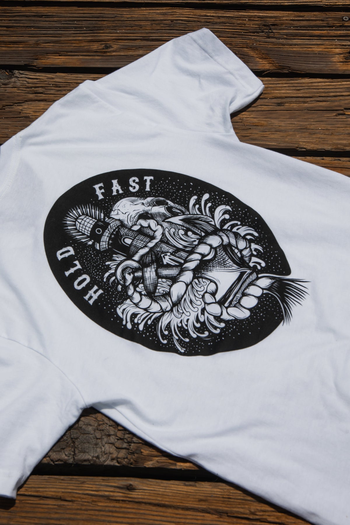 Hold Fast White T-Shirt | | Wiccan Center