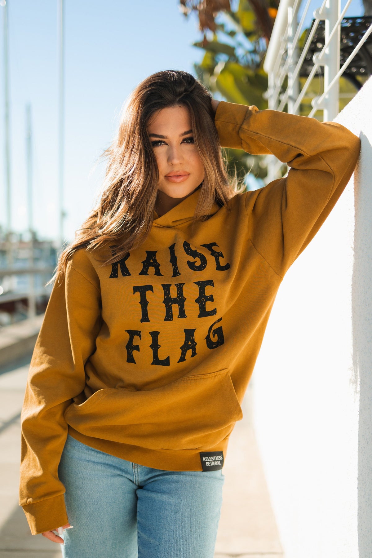 Raise the Flag Premium Toast Hoodie | | Wiccan Center