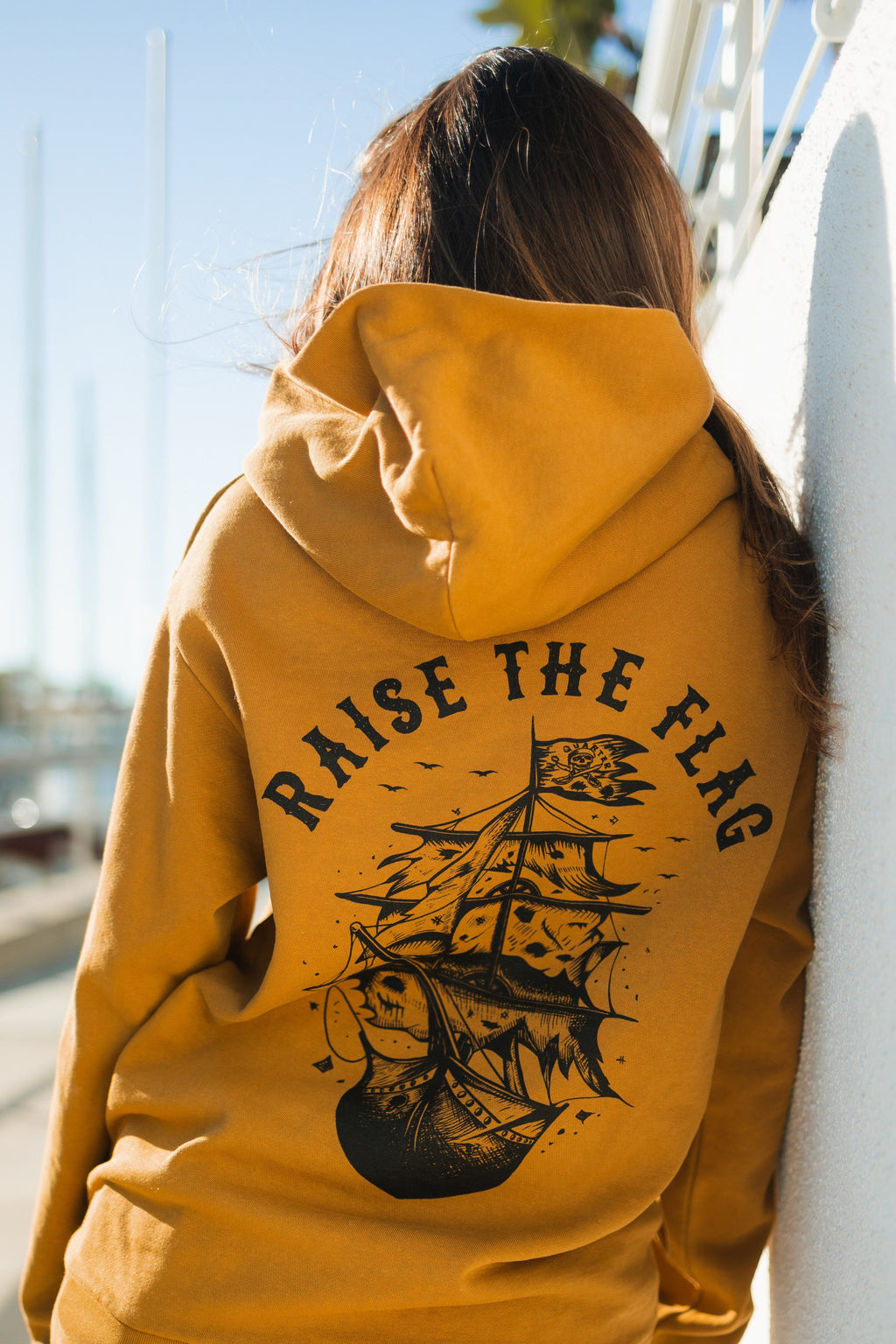 Raise the Flag Premium Toast Hoodie | | Wiccan Center