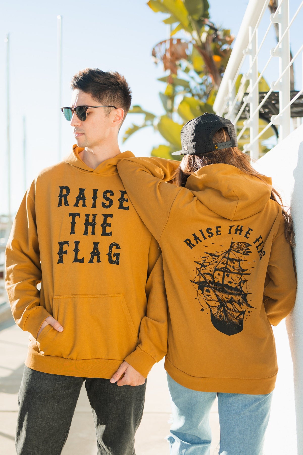 Raise the Flag Premium Toast Hoodie | | Wiccan Center