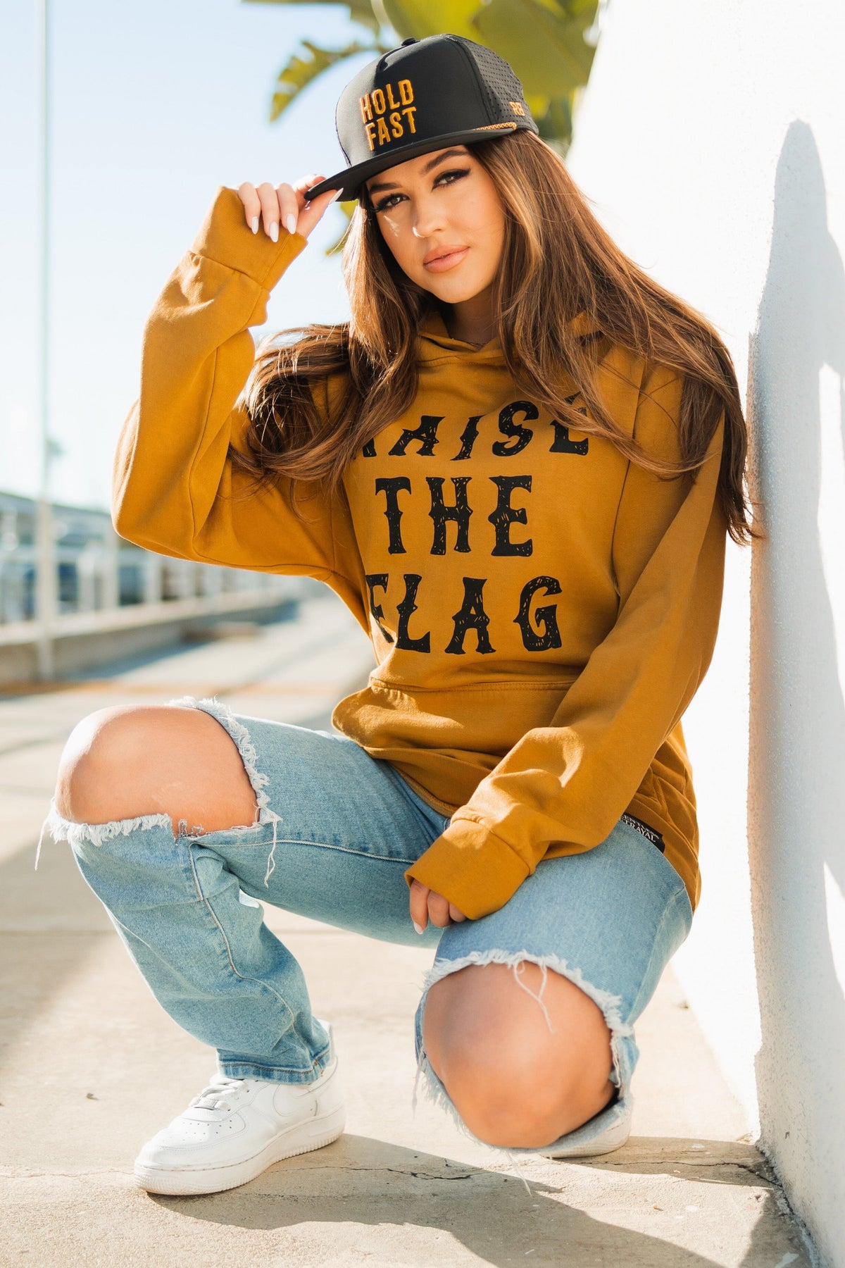 Raise the Flag Premium Toast Hoodie | | Wiccan Center