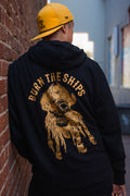 Burn The Ships Gold Foil Hoodie | | Wiccan Center