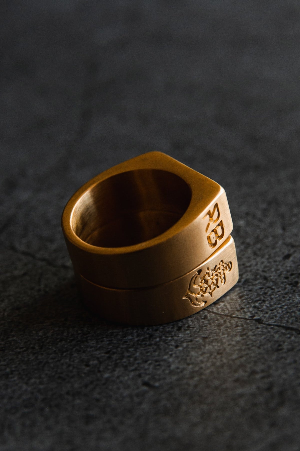 Gold Sink or Swim Rings | jewelry | Wiccan Center