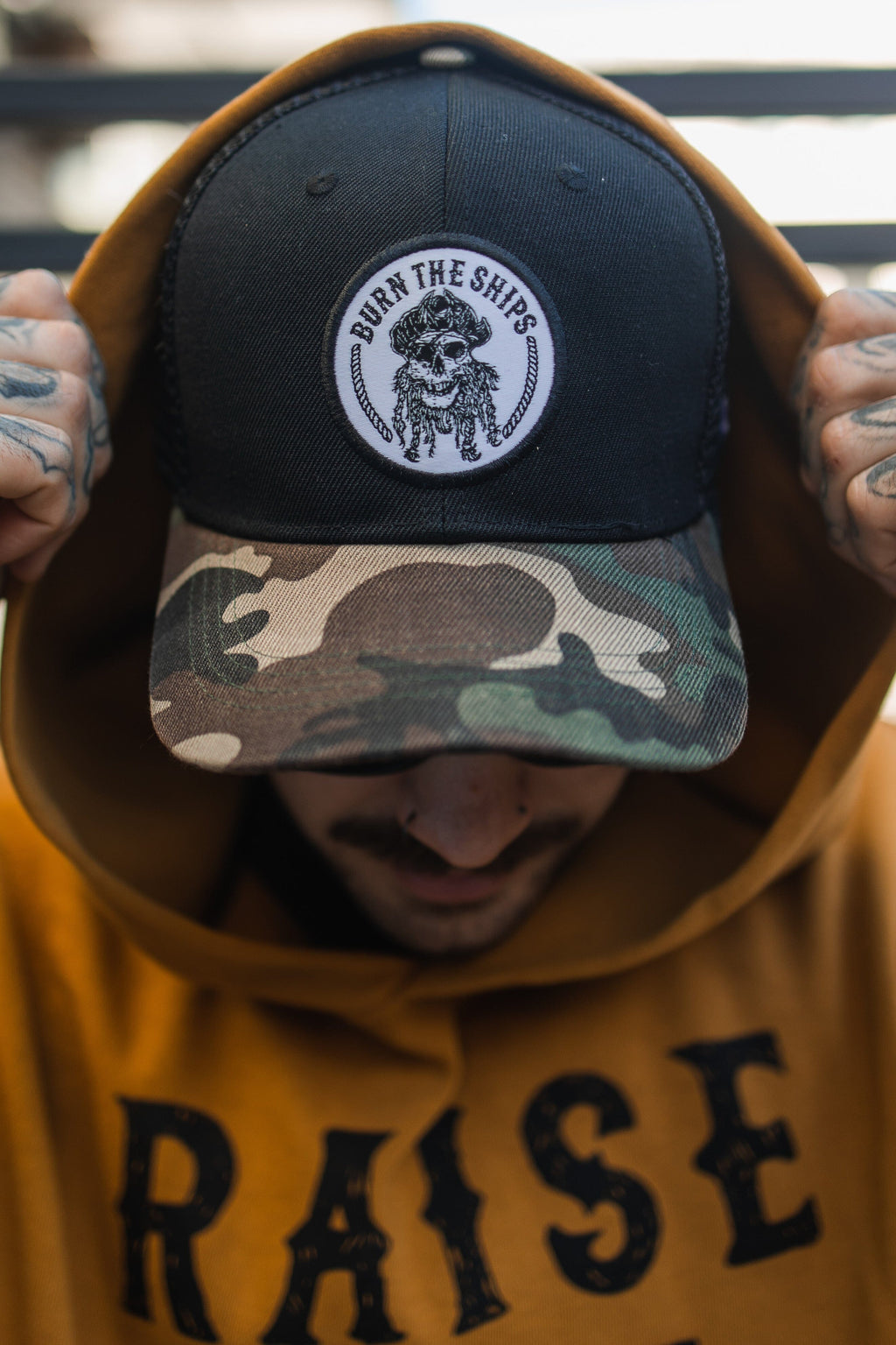 Burn The Ships "Trucker" Snapback | hat | Wiccan Center