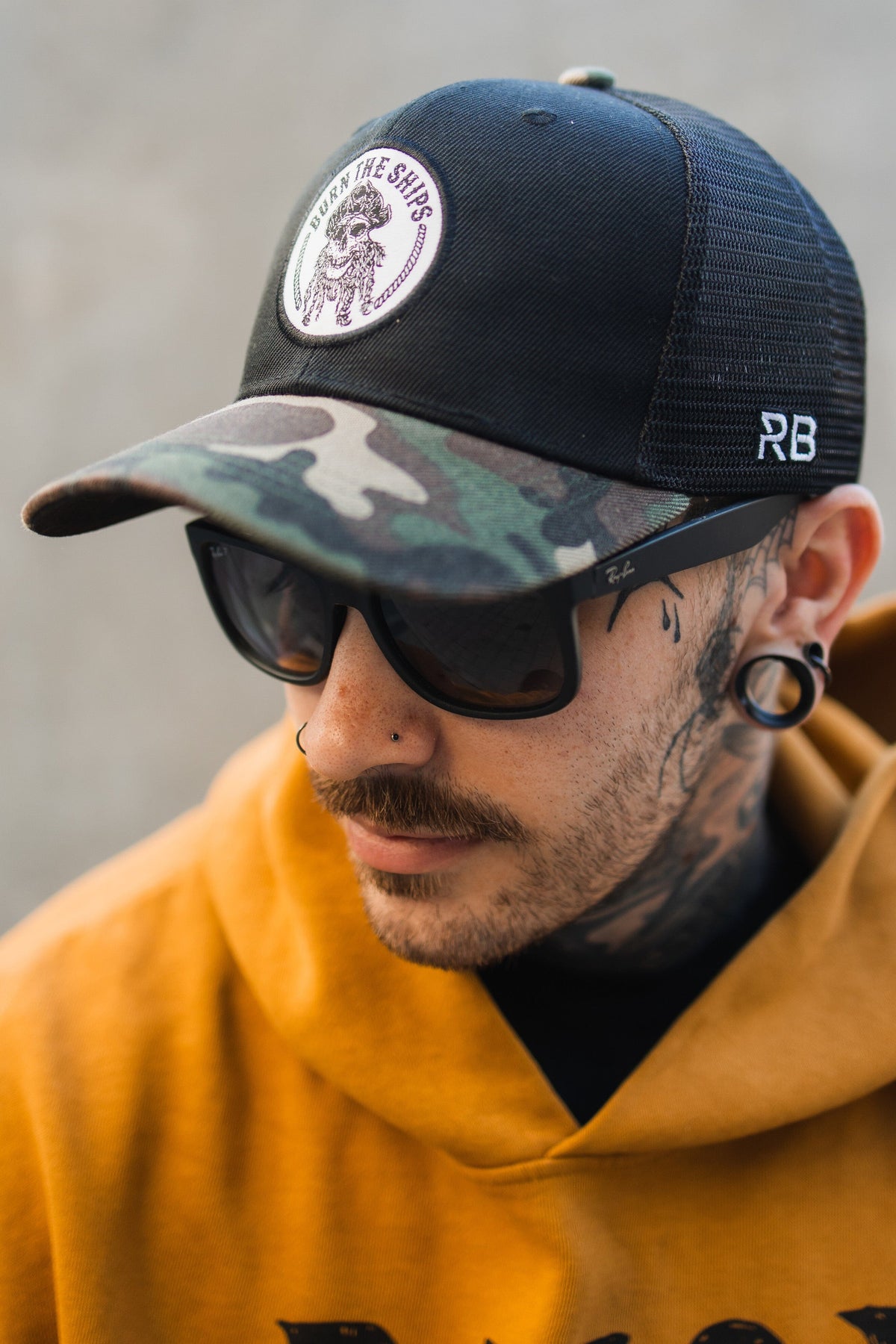 Burn The Ships "Trucker" Snapback | hat | Wiccan Center
