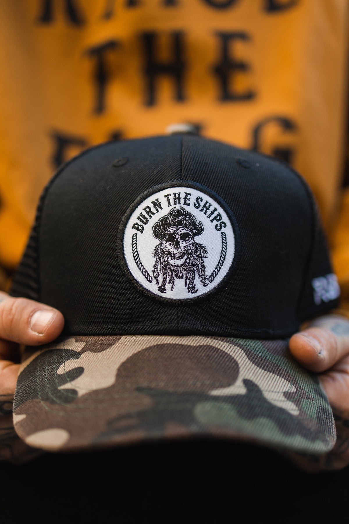 Burn The Ships "Trucker" Snapback | hat | Wiccan Center