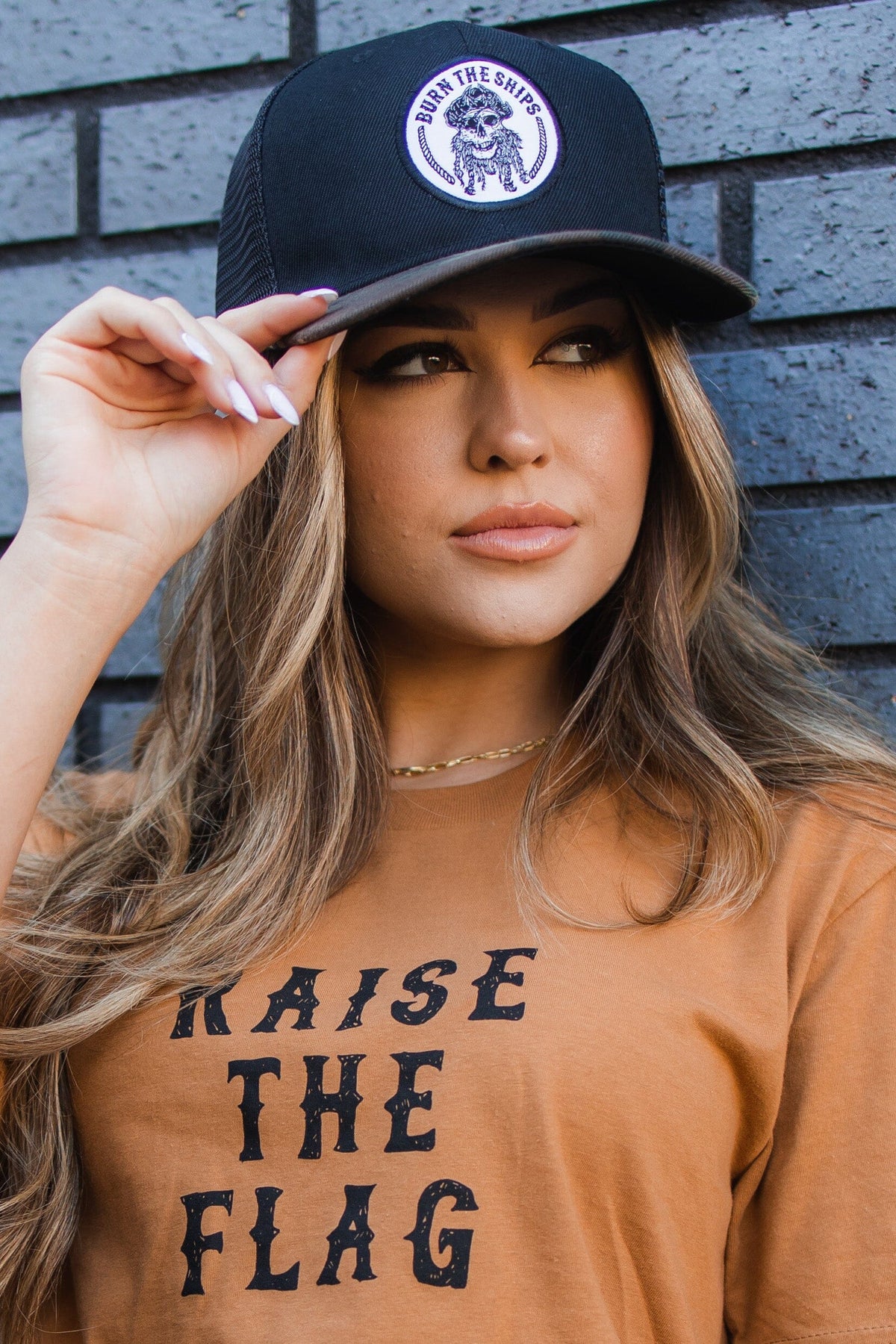 Burn The Ships "Trucker" Snapback | hat | Wiccan Center