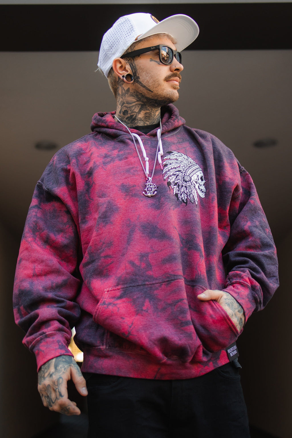 Trustless Chief Tie Dye Hoodie | | Wiccan Center
