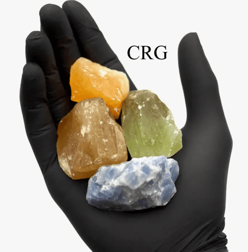 35 Piece Flat - Assorted Calcite | | Wiccan Center